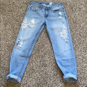 H&M distressed boyfriend Jeans
